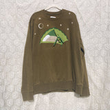 Camping Tent crewneck (XXL)