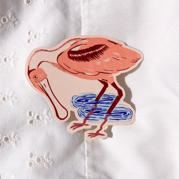 Spoonbill Sticker