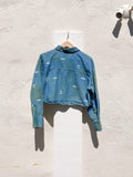 Earth From Above Cropped Button-up (XL)